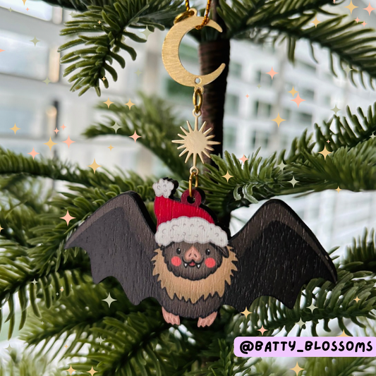 Bat Christmas Tree Decoration