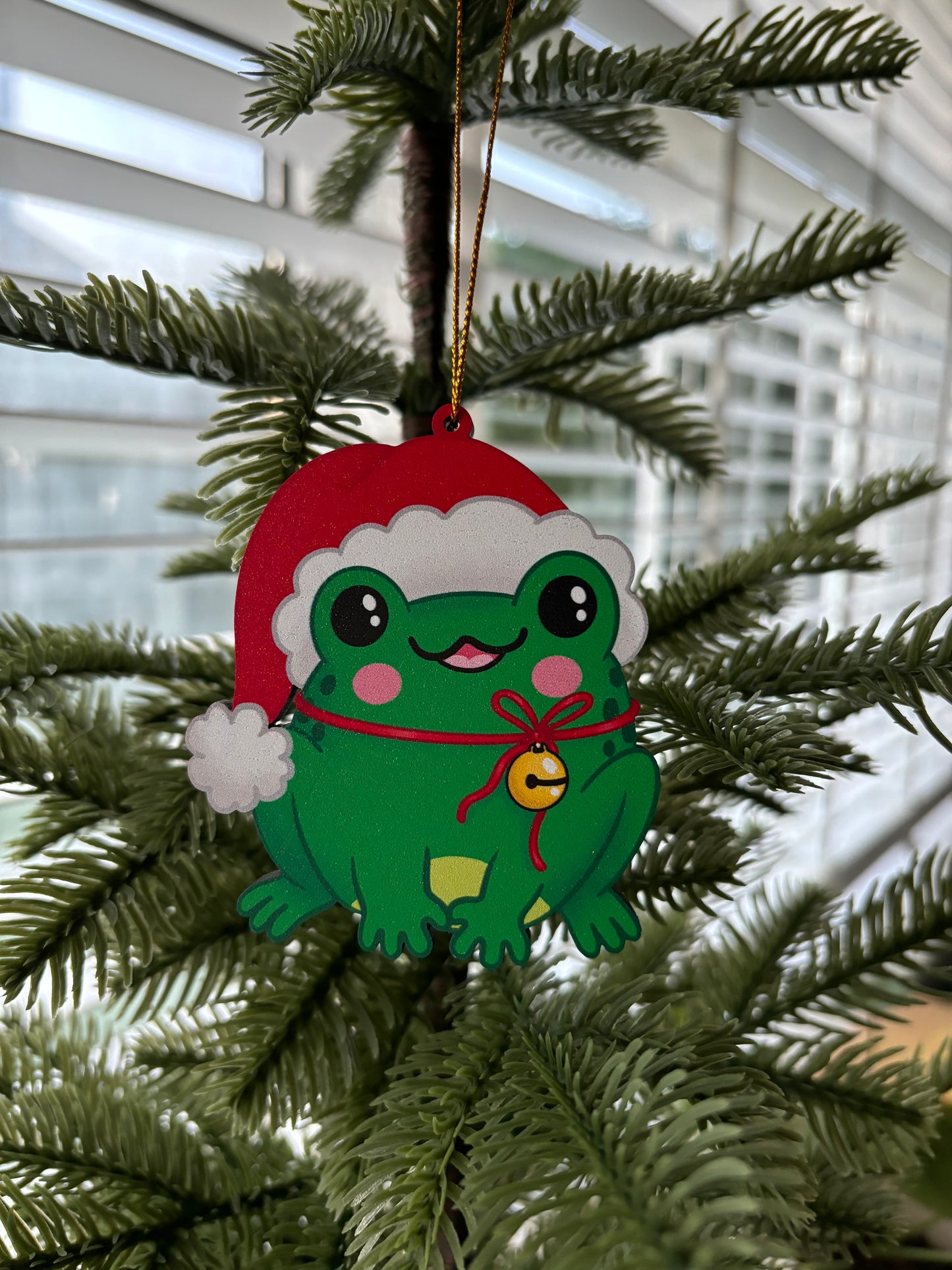 Christmas Frog Tree Decoration