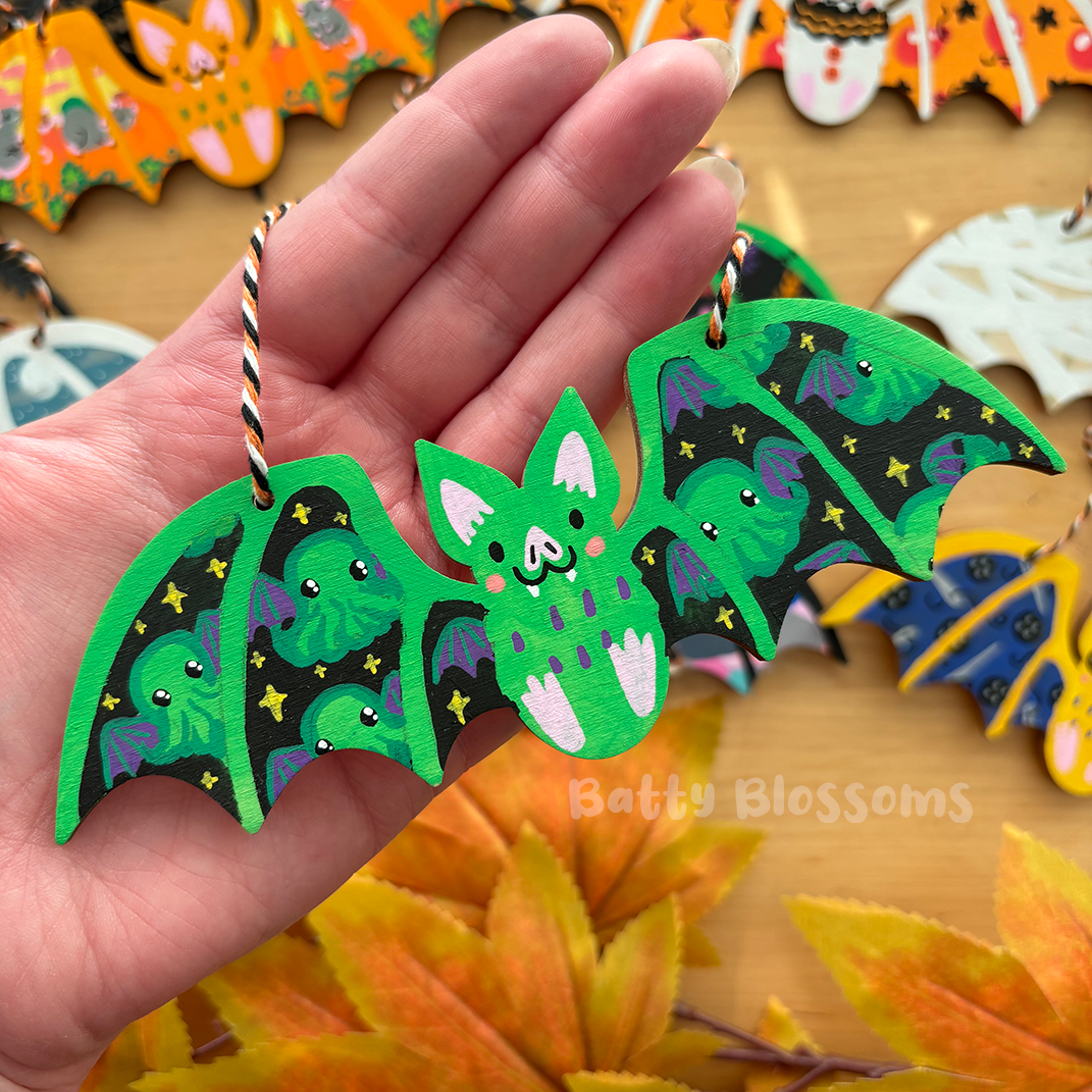 Halloween 2024 baby bat decorations