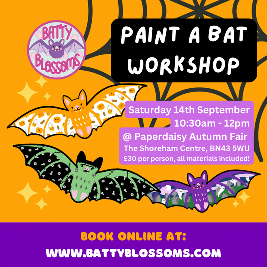 Paint A Bat Workshop ticket