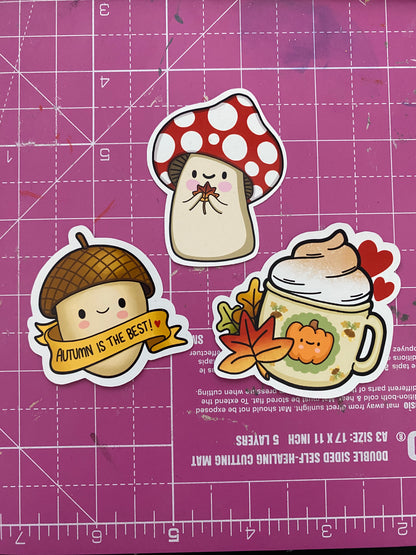 Autumn Collection stickers (Medium)