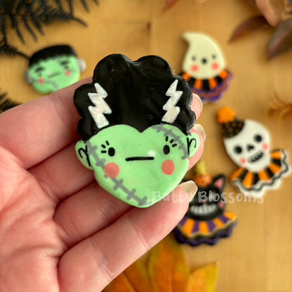 Halloween Clay Fridge Magnets