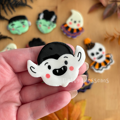 Halloween Clay Fridge Magnets