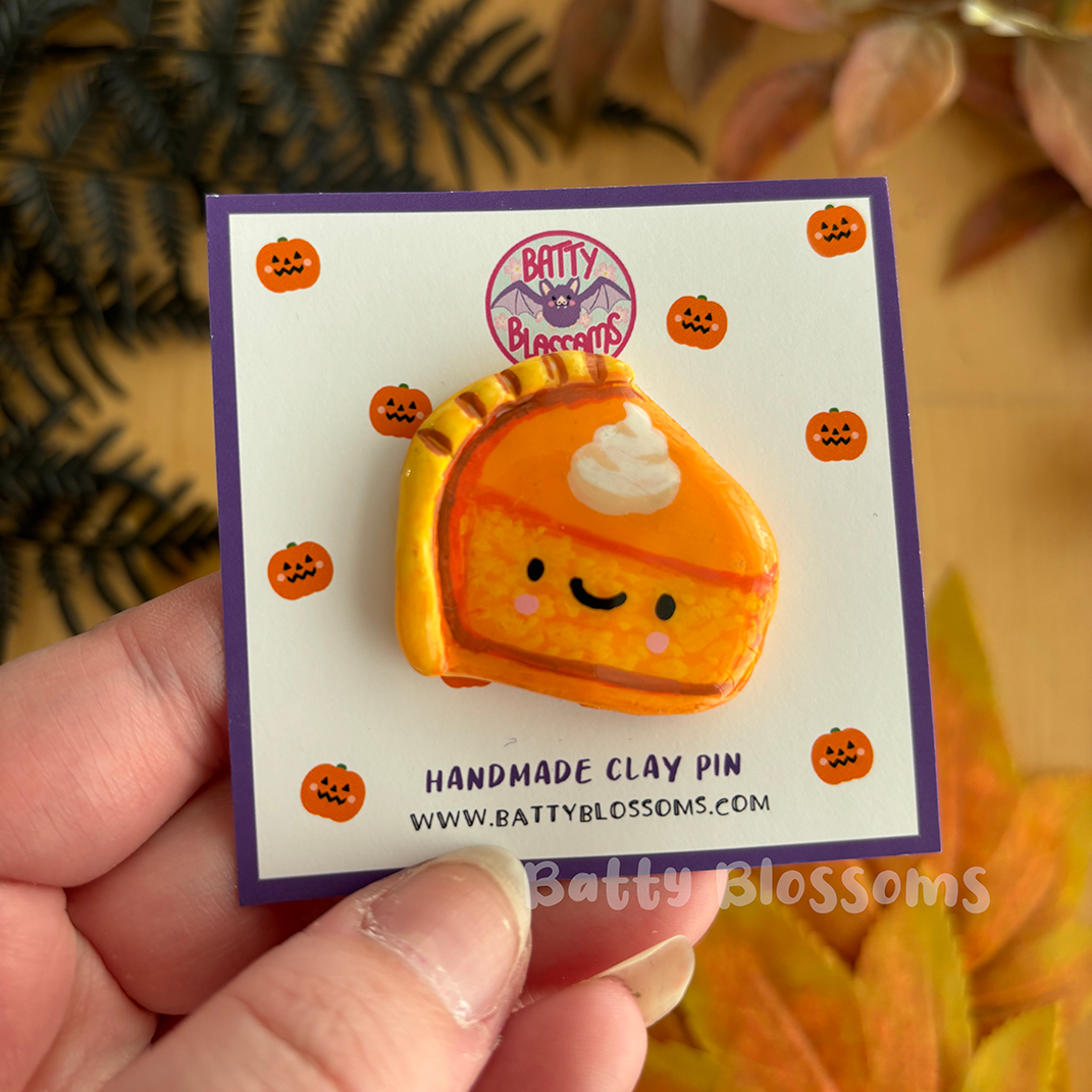 Halloween Clay Pins