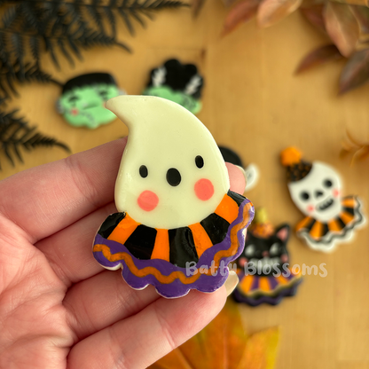 Halloween Clay Fridge Magnets